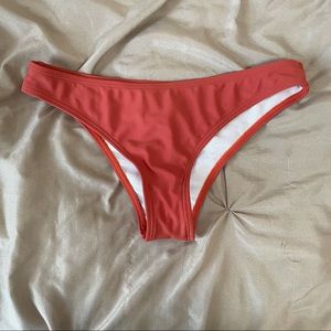 Orange bikini bottom